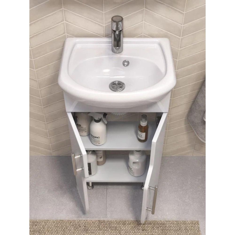 Тумба с раковиной напольная VIGO Turin 223, 45 см, артикул 223-com