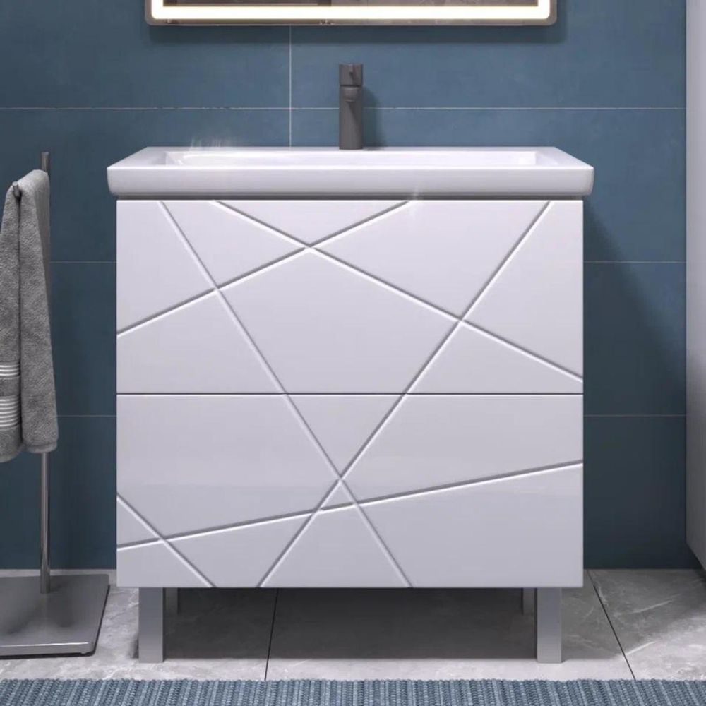 Тумба под раковину напольная VIGO Geometry 025, 80 см, артикул 025