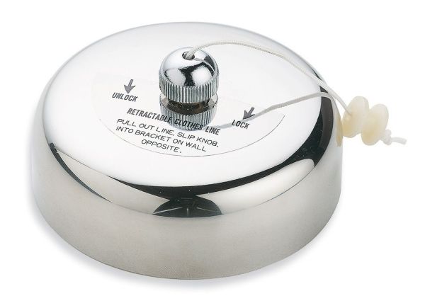 Stil Haus, выдвижная бельевая верёвка, цвет полированная сталь