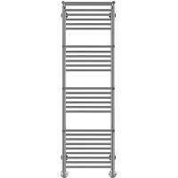 Водяной полотенцесушитель Terminus Аврора П27 400x1390 4660059582313 с полкой Хром