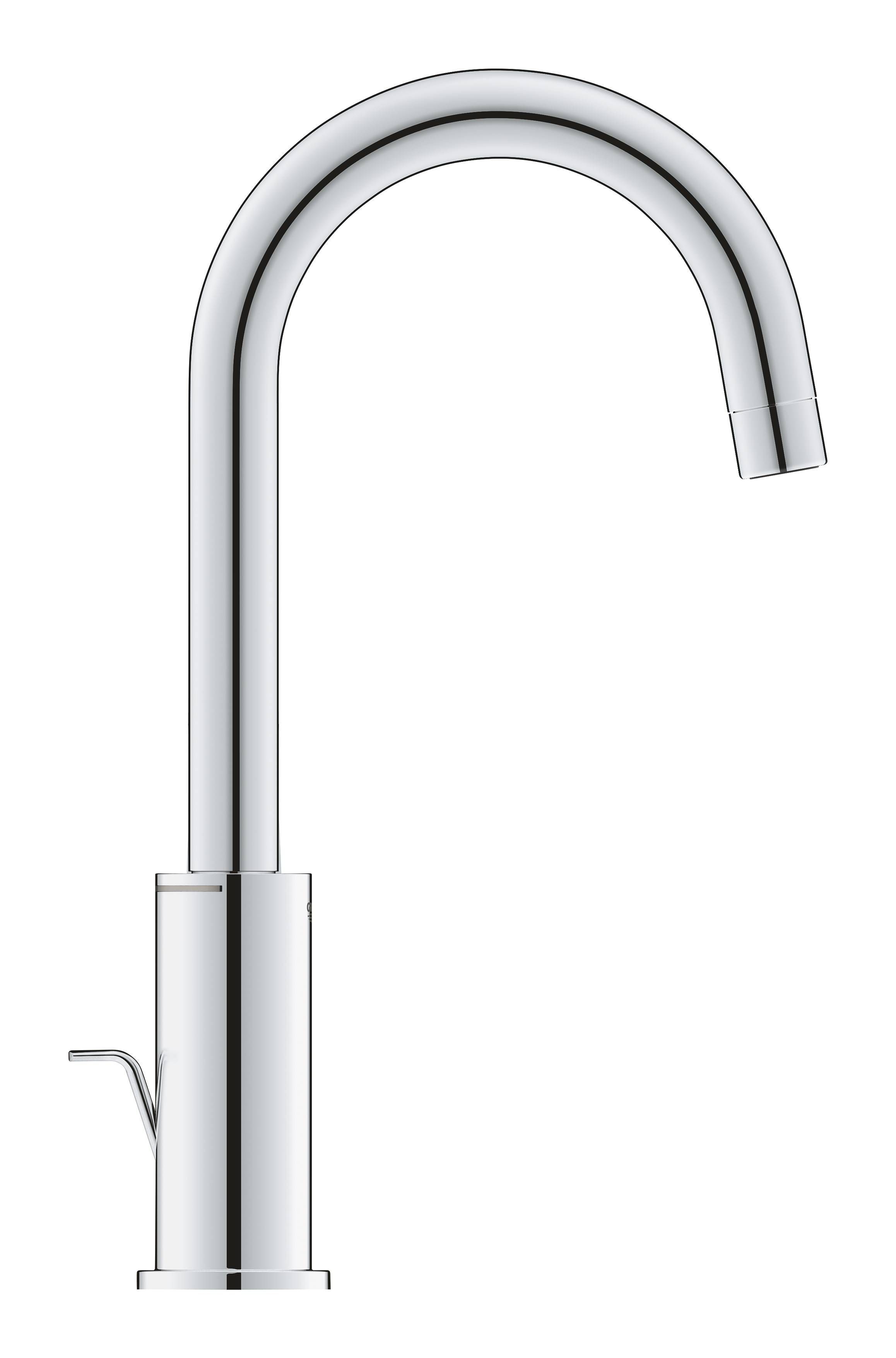 Смеситель для раковины GROHE Start, размер L, рычажный донный клапан, хром (24203002) Смеситель для раковины GROHE Start, размер L, рычажный донный клапан, хром (24203002)