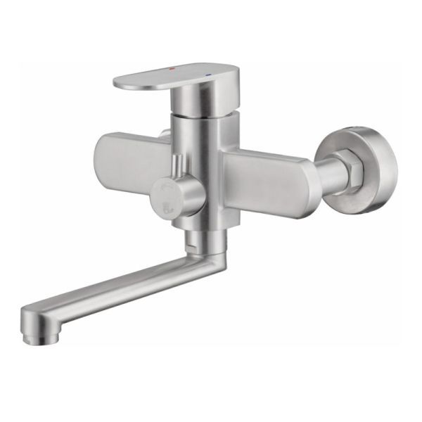 Смеситель для ванны Haiba HB60806, сталь