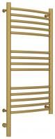 Полотенцесушитель электрический "БОГЕМА 3.0" 800х400 / МЭМ левый (Матовое золото)