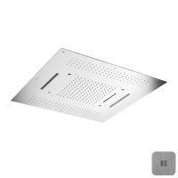 Almar SQUARE CHROMOTHERAPY Верхний душ 4 режима, Brushed Stainless Steel Almar SQUARE CHROMOTHERAPY Верхний душ 4 режима, Brushed Stainless Steel