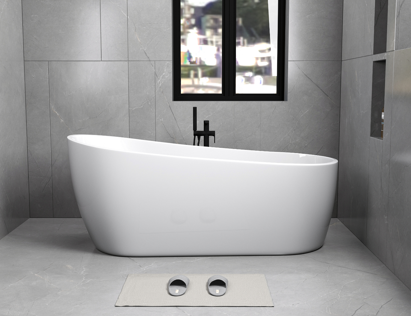 Ванна VIVA акриловая отдельностоящая Cerutti SPA (1700x750x650) Ванна VIVA акриловая отдельностоящая Cerutti SPA (1700x750x650)