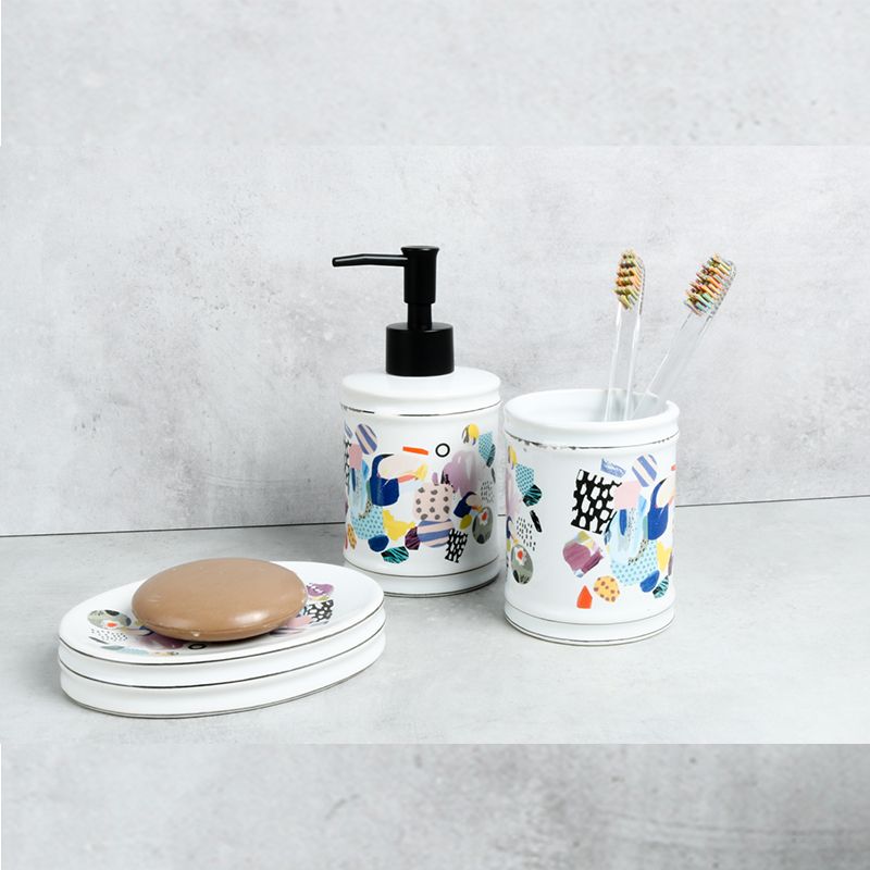 Стакан для ванной комнаты FIXSEN ART FX-620-3, разноцветный