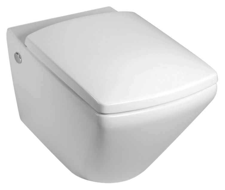 Комплект унитаза Jacob Delafon Escale E1306-00 с инсталляцией Duofix Plattenbau Delta UP100 458.125.21.1 с сиденьем Микролифт и клавишей смыва Хром