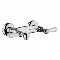 Bongio Oxford Lux Смеситель для душа, цвет хром/белый фарфор