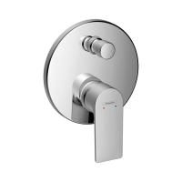 Смеситель для душа, Hansgrohe, Rebris E, тип открывания воды-однорычажный, тип регулирования воды-керамический картридж, монтаж-настенный встраиваемый, отверстия для монтажа-1, внутренняя часть-необходимо заказать, дивертер с переключателем вакуумного тип Смеситель для душа, Hansgrohe, Rebris E, тип открывания воды-однорычажный, тип регулирования воды-керамический картридж, монтаж-настенный встраиваемый, отверстия для монтажа-1, внутренняя часть-необходимо заказать, дивертер с переключателем вакуумного тип