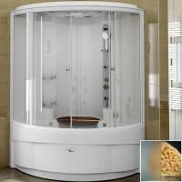 Душевой бокс Radomir Даниэла 2 140x140 1-04-1-0-5-0751 профиль Белый стекло матовое