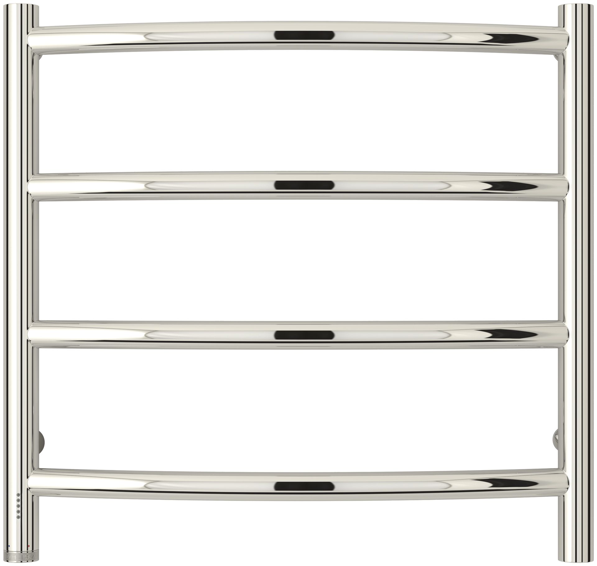 Полотенцесушитель электрический "ГАЛАНТ 4.0" 500х500 левый (Без покрытия)