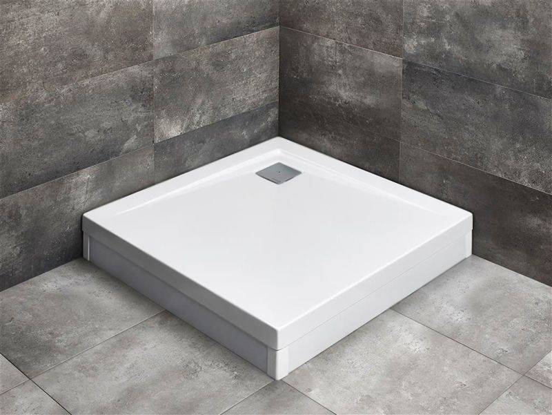 Акриловый поддон для душа Radaway Argos C 80x80x15 белый