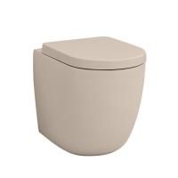 Artceram FILE 2.0 Унитаз напольный 53х37хh42см, безободковый, слив универсальный, с крепежом, цвет: matera