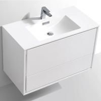 Тумба под раковину Vincea Alessia VMC-1S900LW подвесная L.White