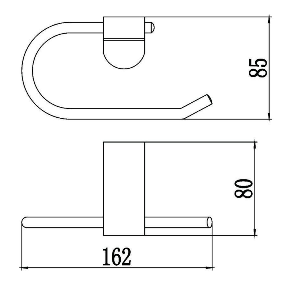 Держатель для туалетной бумаги Savol S-007352, хром, артикул S-007352