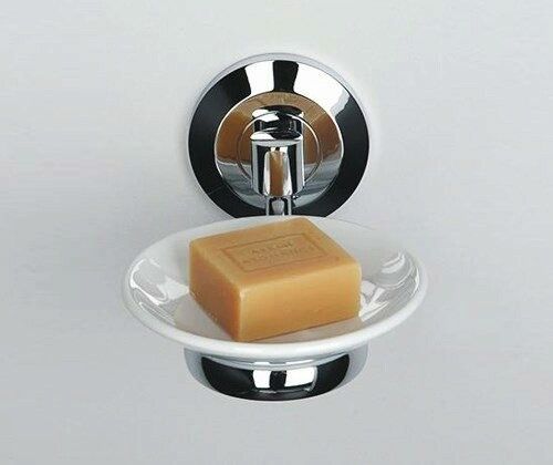 Аксесс Rhein K-6229CO Мыльница (блистер), КЕРАМИКА, хром, WasserKRAFT