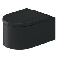 Duravit  Millio Унитаз подвесной  декор &quot;Smooth&quot;  370х570 мм, крепление в компл.,цвет темно-серый матовый