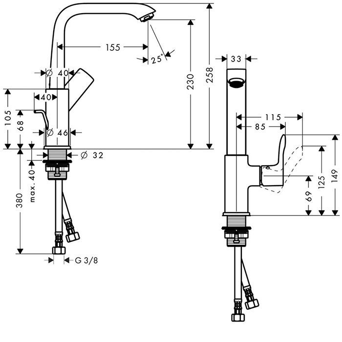 Смеситель для раковины, Hansgrohe, Metris, тип открывания воды-однорычажный, тип регулирования воды-керамический картридж, тип установки-на раковину, отверстия для монтажа-1, высота, мм-258, вынос излива, мм-155, тип излива-поворотный, донный клапан-есть, Смеситель для раковины, Hansgrohe, Metris, тип открывания воды-однорычажный, тип регулирования воды-керамический картридж, тип установки-на раковину, отверстия для монтажа-1, высота, мм-258, вынос излива, мм-155, тип излива-поворотный, донный клапан-есть,