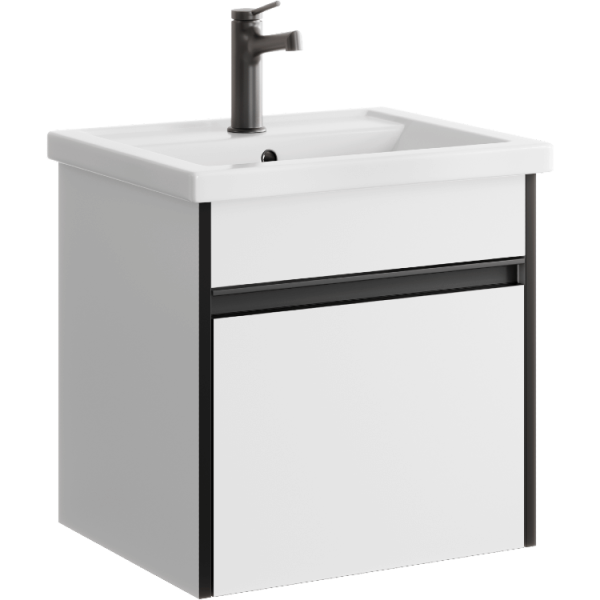 "Urban" тумба под умывальник, цвет белый, URB0105W, ТМ «AQWELLA»