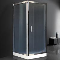 Душевой уголок Royal Bath HV 80х90 RB9080HV-C-CH-P без поддона профиль Хром стекло рифленое