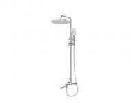 Душевая стойка со смесителем для ванны BELBAGNO ACQUA-VSCM