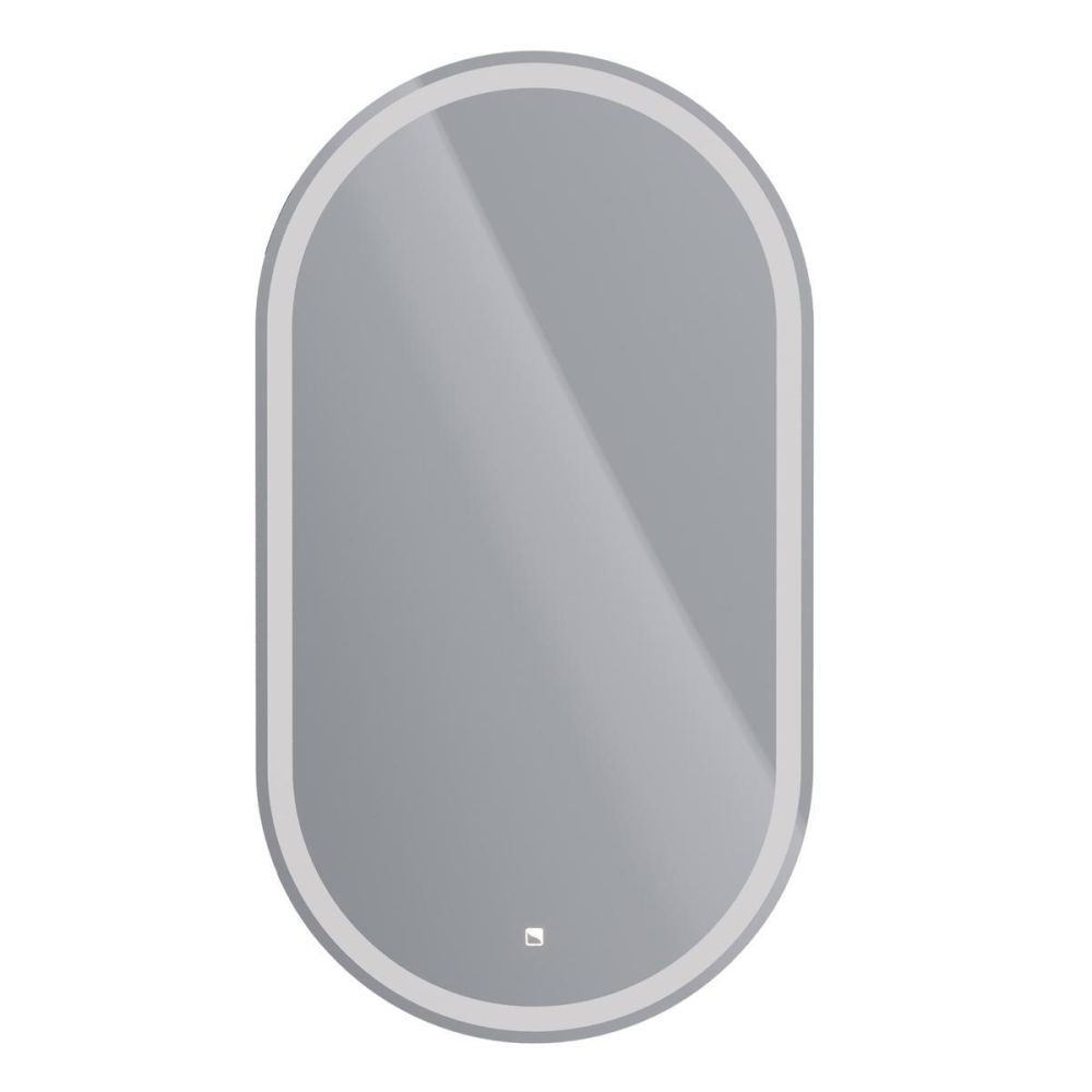 Зеркало Dreja Luno 55x100 см, белый, артикул 99.2007