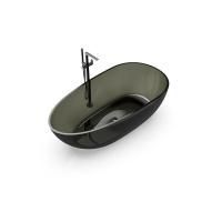 Knief EGG Shape Ванна отдельностоящая из полимерного материала 170x85x54 см, цвет Turmalin # 020