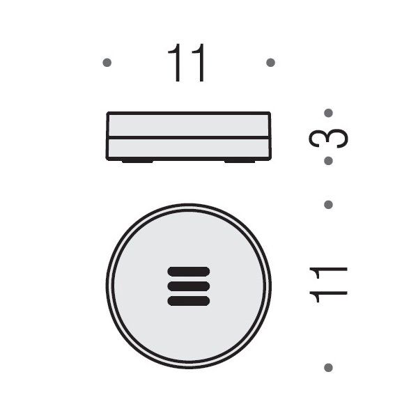 Colombo Nordic  Мыльница настольная, , цвет: хром/белый Colombo Nordic  Мыльница настольная, , цвет: хром/белый