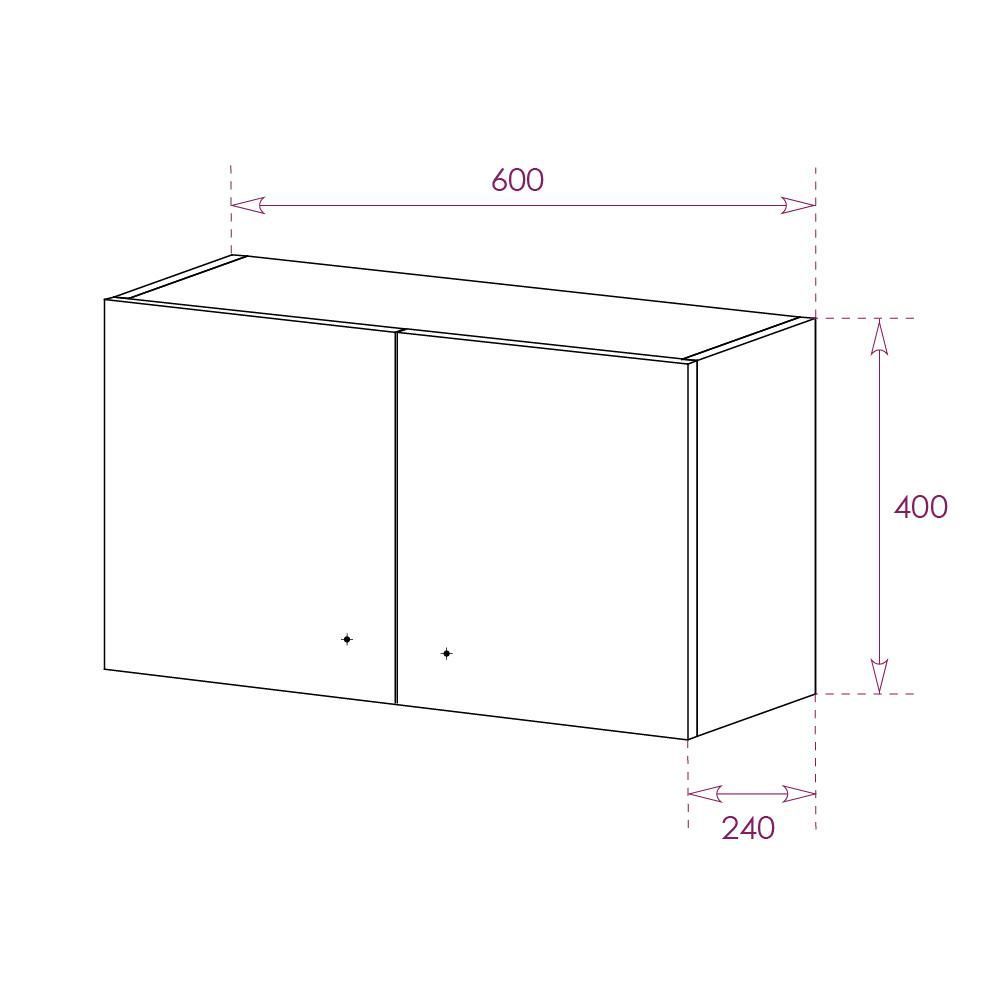 Тумба напольная "Родос  450" 1 ящ.