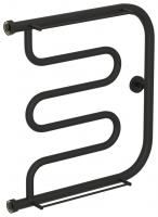 Полотенцесушитель водяной "Лира+" 2П 500х500 Н. Г. 1" (МУАР Темный Титан)