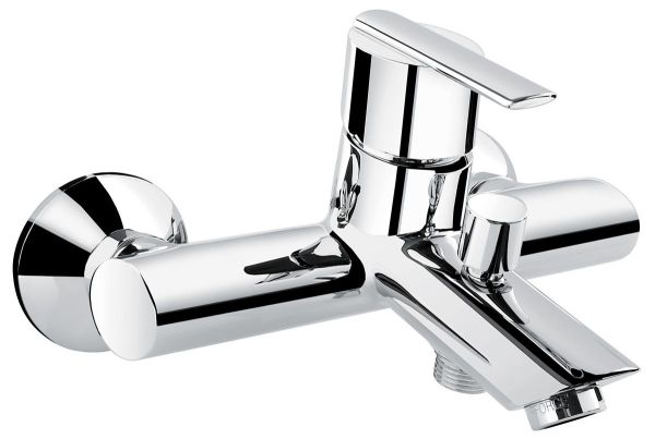 Emmevi Elly, однорычажный смеситель для ванны, без набора для душа, цвет хром