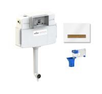 Комплект 3 в 1 бачка скрытого монтажа для приставного унитаза Lavinia Boho Relfix 77030074