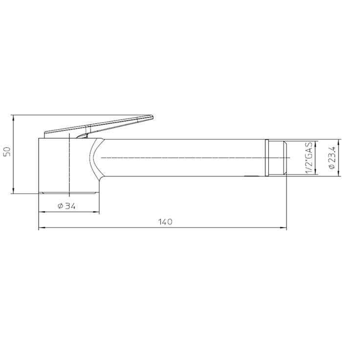 Гигиенический душ, Bossini, Paloma Brass, материал-латунь, цвет-хром Гигиенический душ, Bossini, Paloma Brass, материал-латунь, цвет-хром