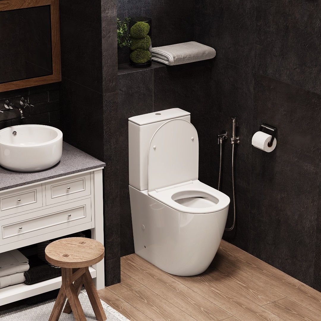 Унитаз BELLA напольный безободковый высокий Cerutti SPA  CT8709 Унитаз BELLA напольный безободковый высокий Cerutti SPA  CT8709