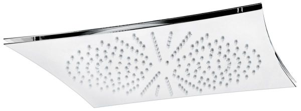 Emmevi Ares, верхний душ для серии Ares. 310*310 мм. Сталь, цвет хром