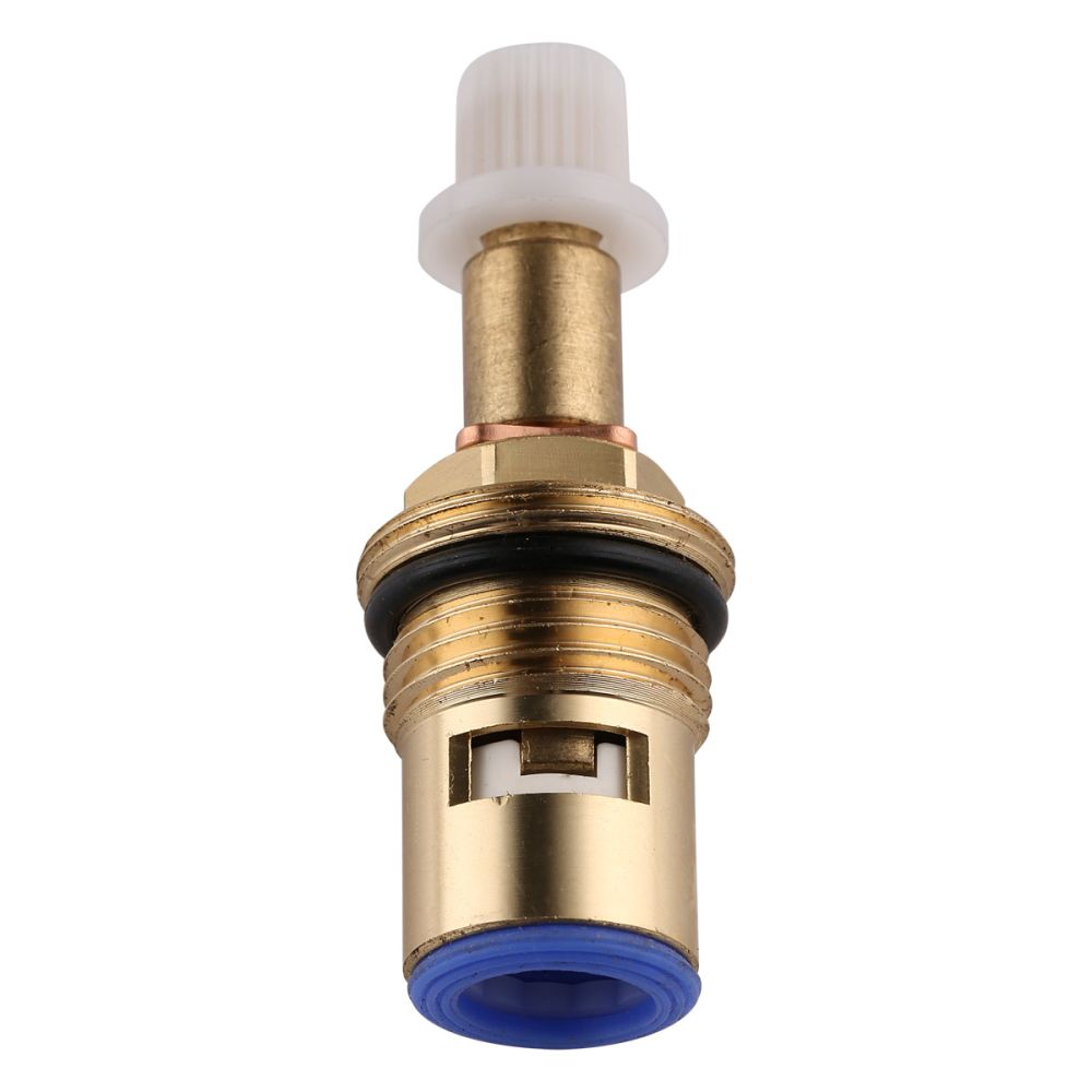 Кран-букса Lemark с керамическими прокладками, М18х1.5, 20 шлицов, поворот 90°, холодная,  (LM8096B-BL), артикул LM8096B-BL