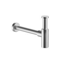 Fantini Nostromo Сифон бутылочный для раковины и биде, цвет Матовая натуральная сталь
