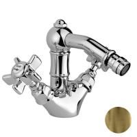 Nicolazzi Dames Anglaises Смеситель для биде на 1 отверстие, поворотный излив: 127мм, цвет: бронза