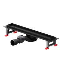 W01SC-U11-050-04BM MasterFlow Трап для душа линейный универс затвор Tile 50см цвет черн мат W01SC-U11-050-04BM MasterFlow Трап для душа линейный универс затвор Tile 50см цвет черн мат
