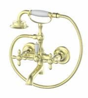 Смеситель для ванны с душем WONZON & WOGHAND RETRO, Глянцевое золото (WW-88639020-PG) Смеситель для ванны с душем WONZON & WOGHAND RETRO, Глянцевое золото (WW-88639020-PG)