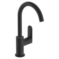 Смеситель для раковины, Hansgrohe, Rebris S, тип открывания воды-однорычажный, тип регулирования воды-керамический картридж, монтаж-на раковину/столешницу, отверстия для монтажа-1, высота, мм-301, вынос излива, мм-154, тип излива-поворотный, донный клапан Смеситель для раковины, Hansgrohe, Rebris S, тип открывания воды-однорычажный, тип регулирования воды-керамический картридж, монтаж-на раковину/столешницу, отверстия для монтажа-1, высота, мм-301, вынос излива, мм-154, тип излива-поворотный, донный клапан