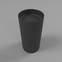 Умывальник WHITECROSS Altar D=43 (черный мат) иск. камень Умывальник WHITECROSS Altar D=43 (черный мат) иск. камень