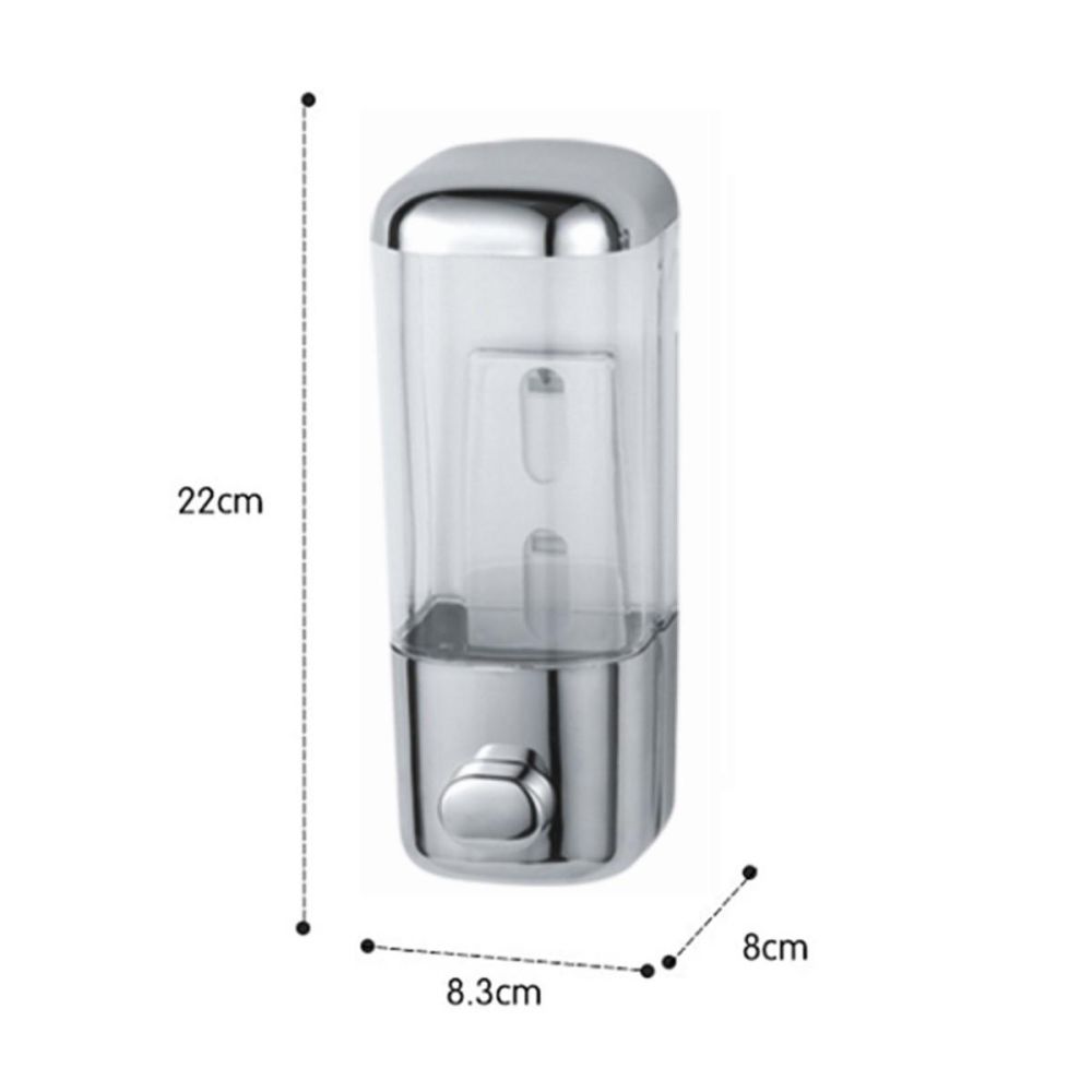 Дозатор жидкого мыла D-Lin D201122, хром