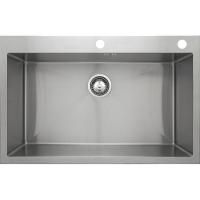 Мойка Seaman Eco Marino SMB-8051S, два отверстия (Ø35мм), комплектация с вентиль-автоматом