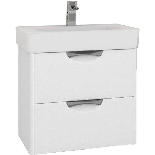 Тумба под раковину АКВАТОН СИЛЬВА 54 1A211801SIW50 (подвесная, дуб макиато), шт