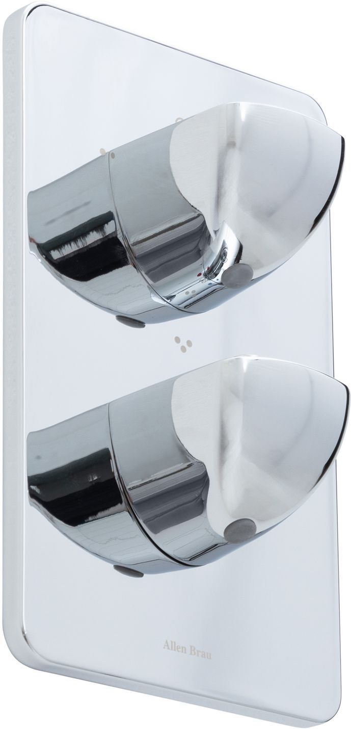 Смеситель для ванны Allen Brau Infinity 5.21316-00 (с внутренней частью, 3 выхода) хром, артикул 5.21316-00