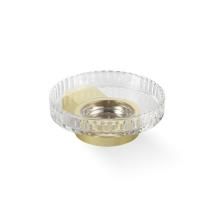 Decor Walther Club WSS Мыльница подвесная, граненое стекло, цвет: золото матовое