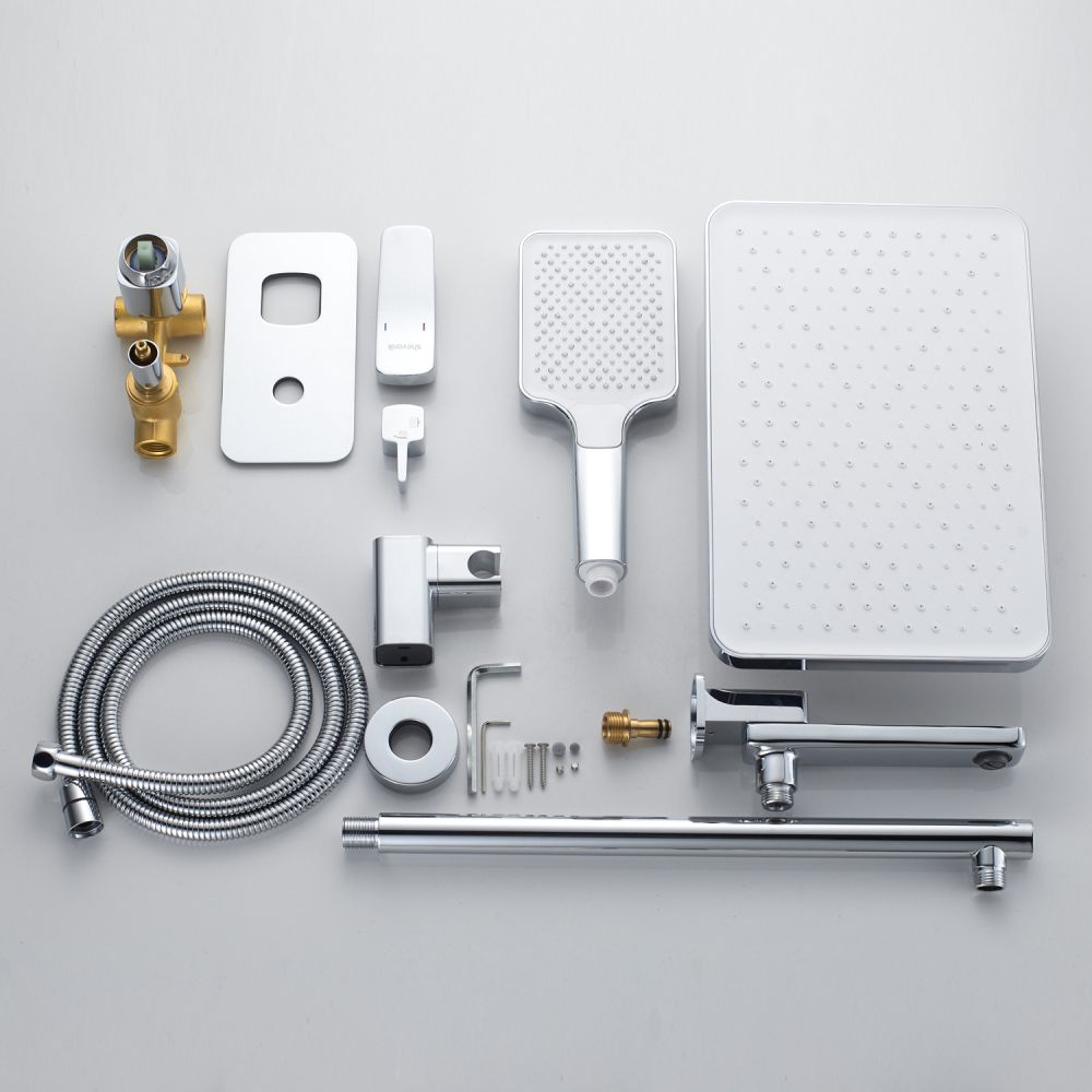 Душевая система встраиваемая Shevanik S9935, хром, артикул S9935