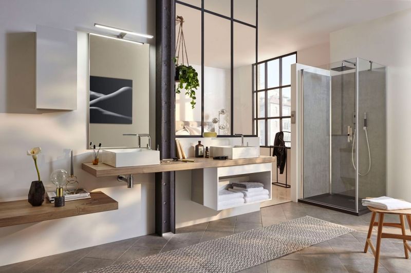 E72278-CP смеситель ALEO умывальник с д/к (хром)