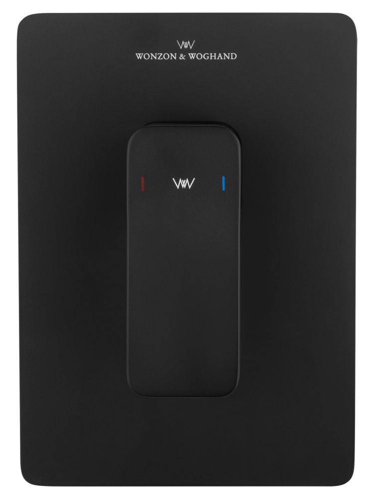 Смеситель для душа встраиваемый WONZON & WOGHAND ARNIE, Черный матовый (WW-694700-2-MB)